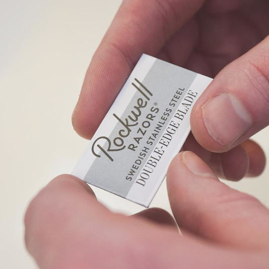 Rockwell Razors Double Edge Ανταλλακτικές Λεπίδες για Ευαίσθητες Επιδερμίδες 5τμχ