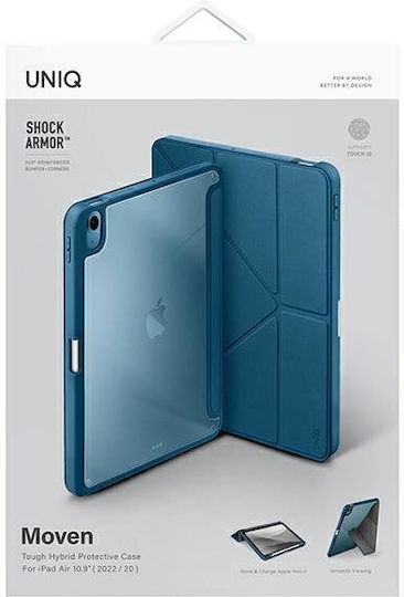 Uniq Moven Flip Cover Carpi Blue (iPad Air 2020/2022)