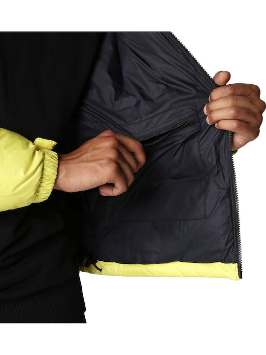 1996 Retro Nuptse Χειμωνιάτικο Μπουφάν Puffer Κίτρινο