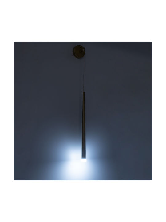 GloboStar Tears Modern Lamp Wall with Integrated LED and Adjustable White Light Gold 3.2x51.5cm