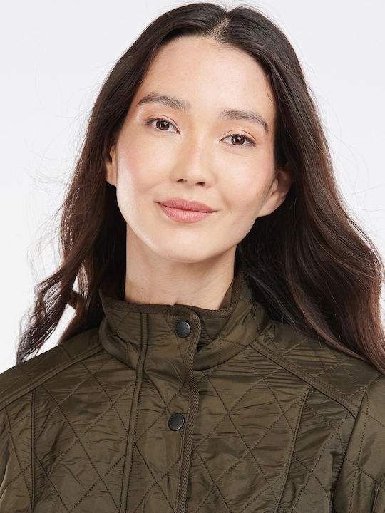 Cavalry Kurze Damenjacke Für Winter Olive Marl