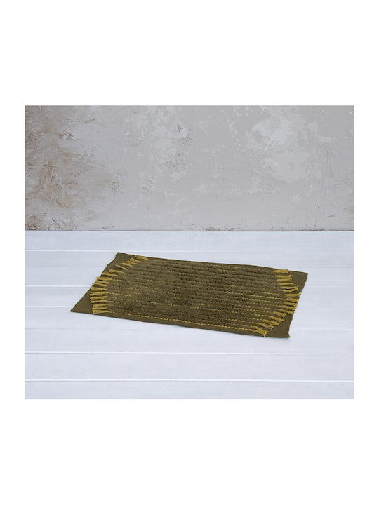 Nima Badematte Baumwolle Rechteckig Grian 31311 Gold 50x80cm