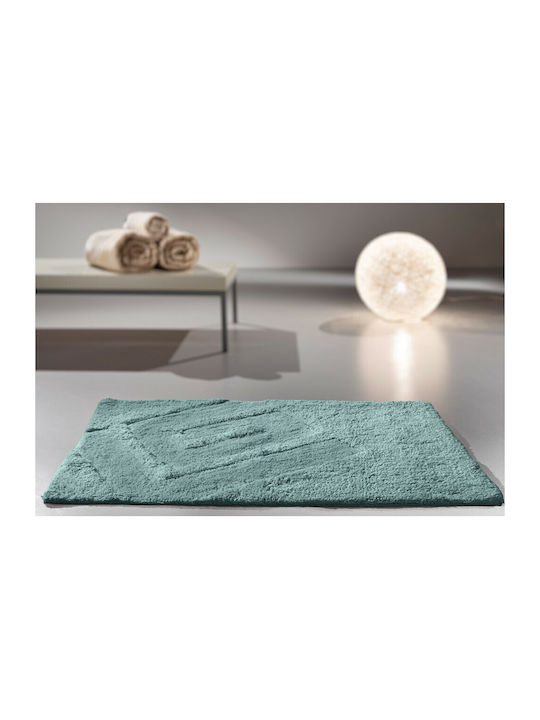 Guy Laroche Bath Mat Cotton Trivia 1127091120008 Petrol 40x60cm