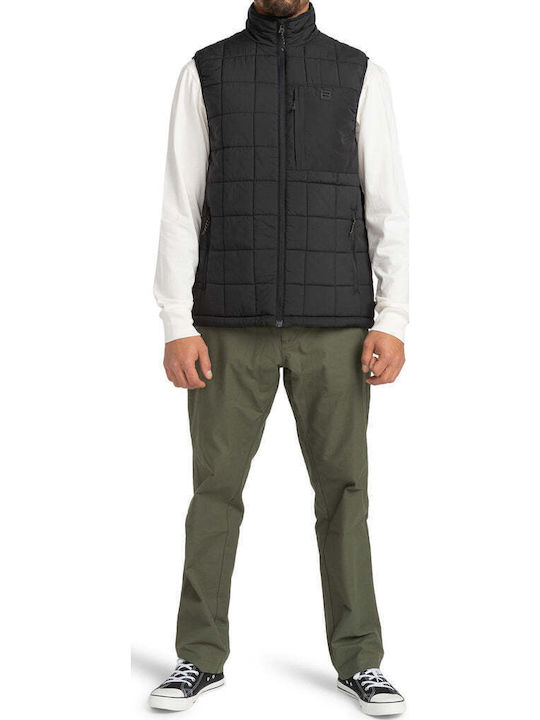 Journey Quilted Sleeveless Jacket Puffer Black
