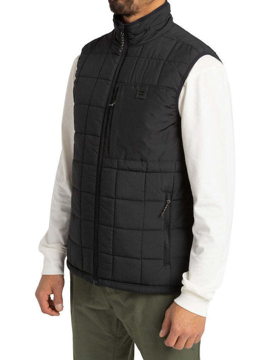 Journey Quilted Sleeveless Jacket Puffer Black