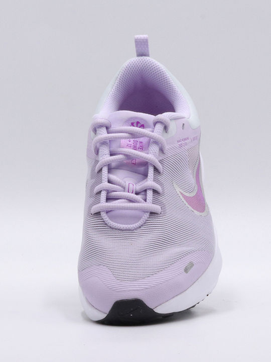 Downshifter Downshifter 12 Kids Sports Shoes Running with Laces Violet Frost / Pure Platinum / Vivid Purple / Metallic Silver