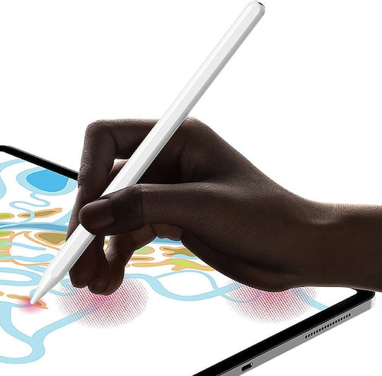 Tech-Protect Digital Stylus 2 Digital with Palm Rejection for all iPad from 2018 onwards in White color
