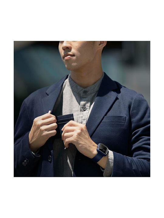 Uniq Moduo Силиконов Калъф Blue-Grey за Apple Watch 44 мм