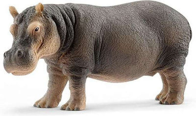 Schleich-S Miniature Toy Wild Life Hippopotamus for 3+ Years 6cm.