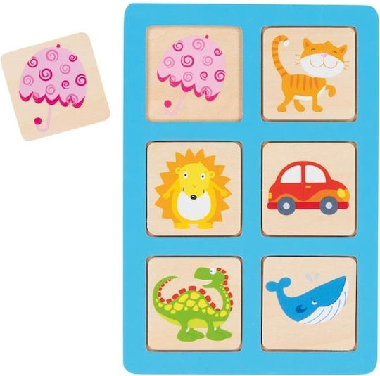 Επιτραπέζιο Παιχνίδι Lotto and Memo Game για 1 Παίκτη 3+ Ετών (EN) Goki