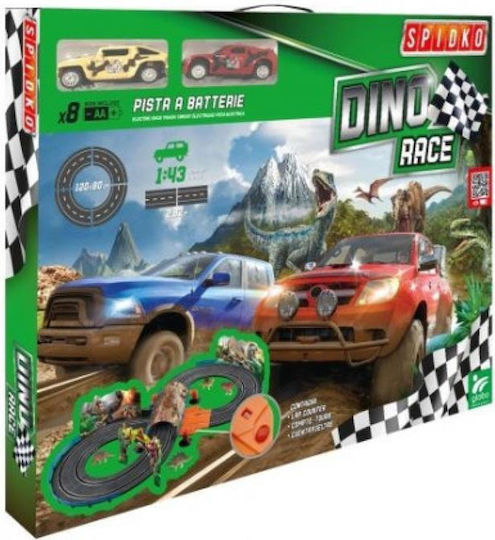 Globo Δεινόσαυροι Dino Race Πίστα 1:43 για 5+ Ετών