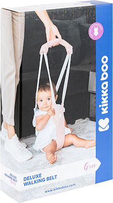 Kikka Boo Walking Belt Baby Walker with Support Straps for 6++ Months 31108010032 Gray