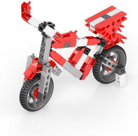 Engino Пластмасова Конструктивна Игра Inventor 90 in 1 Models Motorized Set за Деца 7+ години+ Години