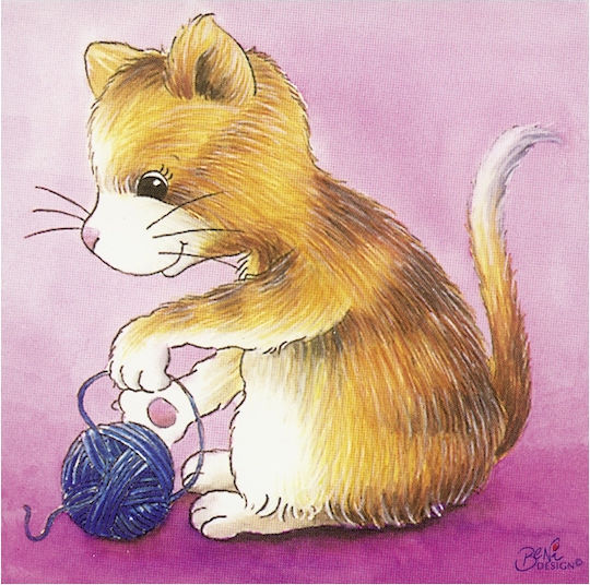 Ξύλινο Παιδικό Puzzle Baby Animals 4pcs Goki
