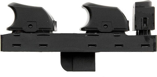 NTY Fensterheberschalter Auto für Audi A4 / A5 / Q5 10pin Schwarz