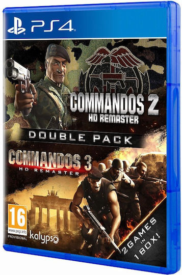 Commandos 2 & 3 HD Remaster Double Pack PS4 Game