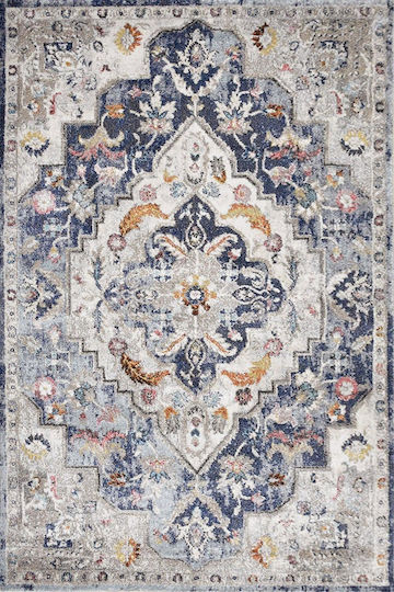 Tzikas Carpets Σετ Χαλιά Κρεβατοκάμαρας Salsa Μπλε 236-0-355-20045-035 3τμχ