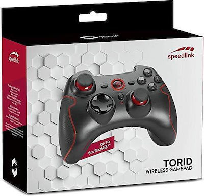 SpeedLink Torid Ασύρματο Gamepad για PC / PS3 Μαύρο