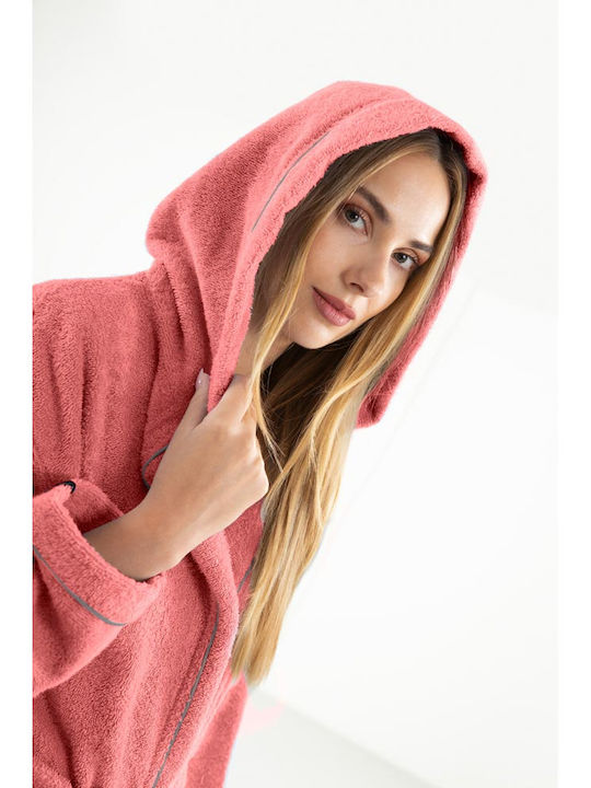 Guy Laroche Casual Bathrobe with Hood Mellon 400gr/m²