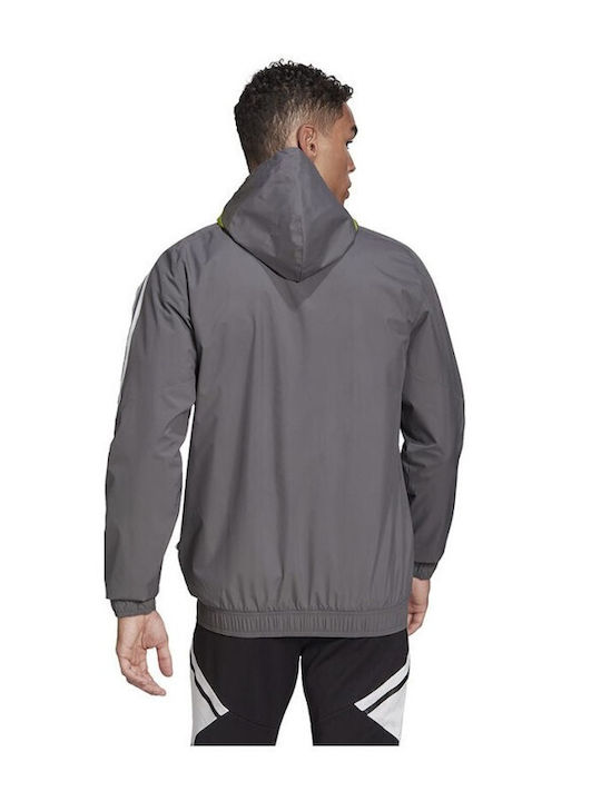 Adidas Condivo 20 Allweather Men's Winter Jacket Gray