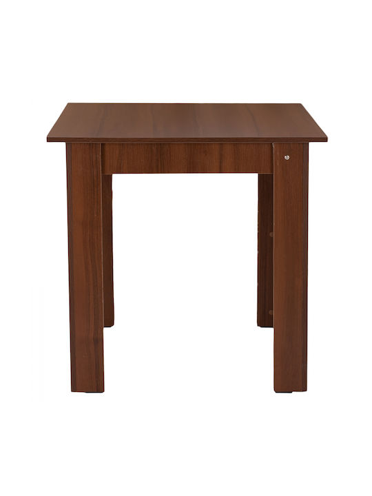 Tisch Küche Holz Walnut 80x80x77cm