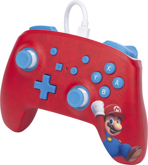 PowerA Enhanced Wired Gamepad for Switch Mario Woo-Hoo!