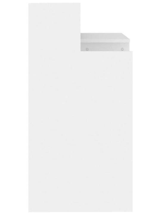 Computer Office Wooden White with LED & USB ports 97x45x90cm