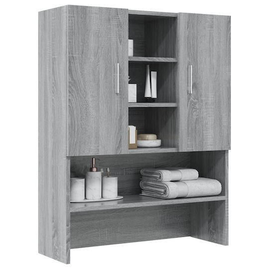 vidaXL Ντουλάπι Μπάνιου Πλυντηρίου 70.5x25.5x90cm Sonoma