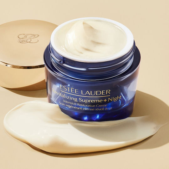 Estee Lauder Revitalizing Supreme+ Cremă de Față de Noapte 24h pentru Hidratare, Anti-îmbătrânire și Tonifiere cu Acid Hialuronic 50ml