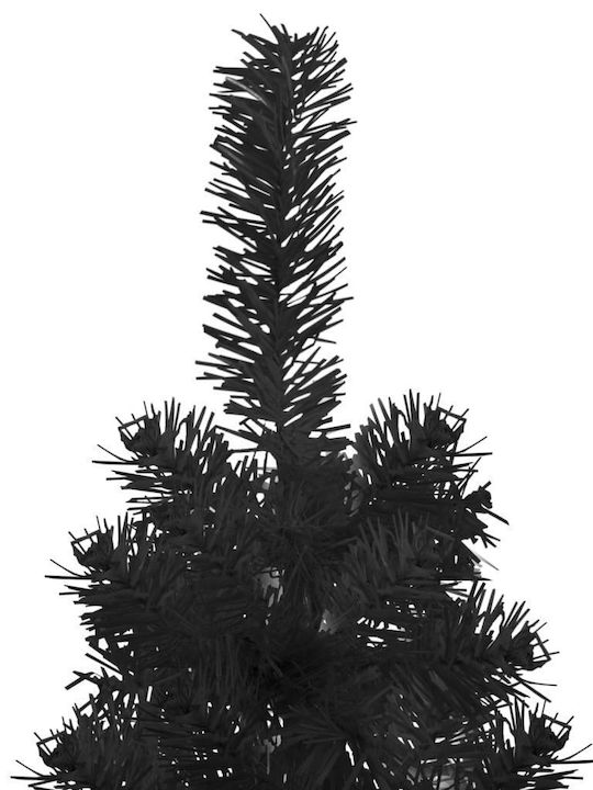 Weihnachtsbaum Wand 180cm mit 246 Zweige Schwarz