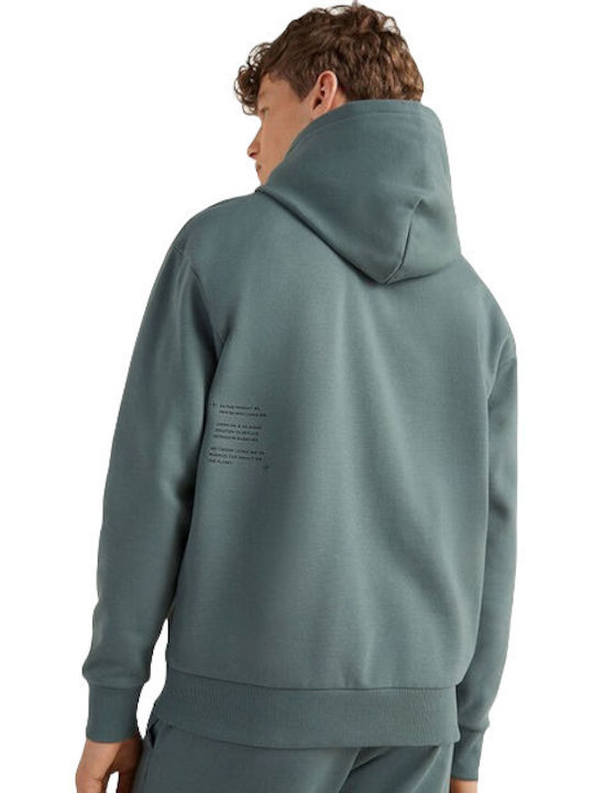 O'neill Atlantic Men's Sweatshirt with Hood and Pockets Green