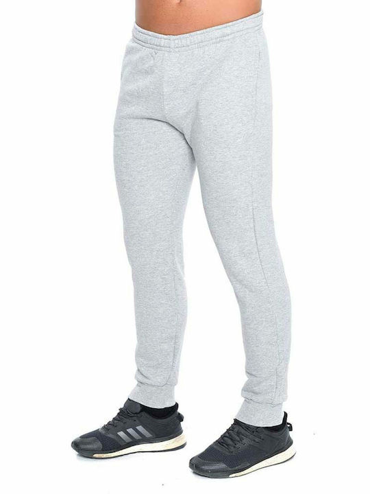 Target M21-74045 Men's Sweatpants with Rubber Light Grey Melange