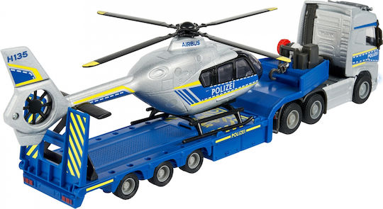 Majorette Set mit Truck 1:43 Polizei Helicopter für 3+ Jahre