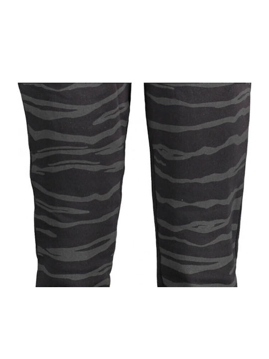 Sweatpants with Elastic Black