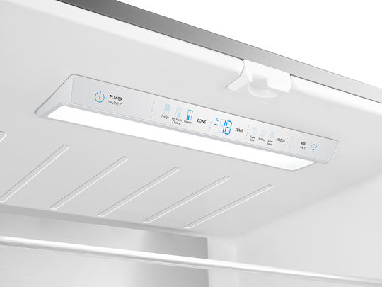 Hisense 454lt Total NoFrost Î181xL79.4xA70cm. Inox RQ563N4SI2