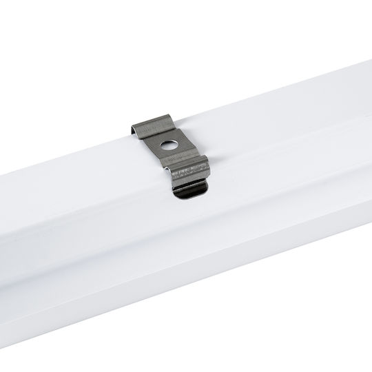 GloboStar Tubo Under-Cabinet LED Light 9W Warm White with Switch L60xD2.2xH3.5cm