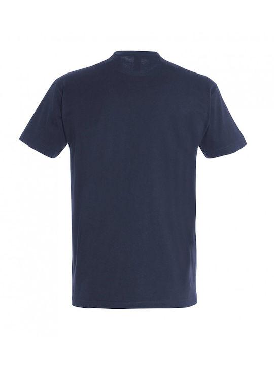 Kids Moda Men's Short Sleeve T-shirt Navy Blue