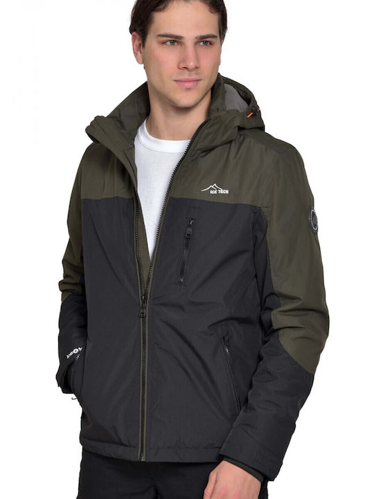 Χειμωνιάτικο Μπουφάν Olive/Dark Grey