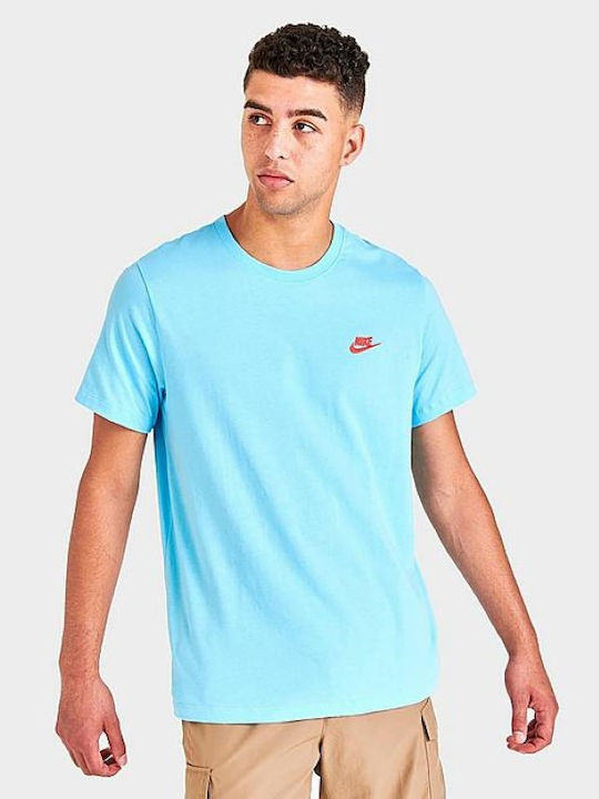 Club Αθλητικό T-shirt Τιρκουάζ