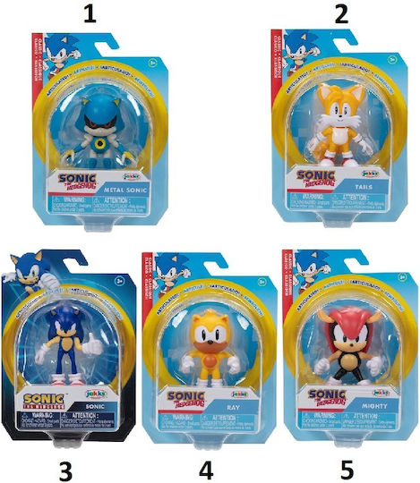 Jakks Pacific The Hedgehog Sonic For 3+ Years 6.5cm (Various Designs) 1pc