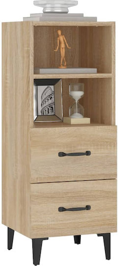 Sonoma Bookcase Oak 34.5x34x90 cm