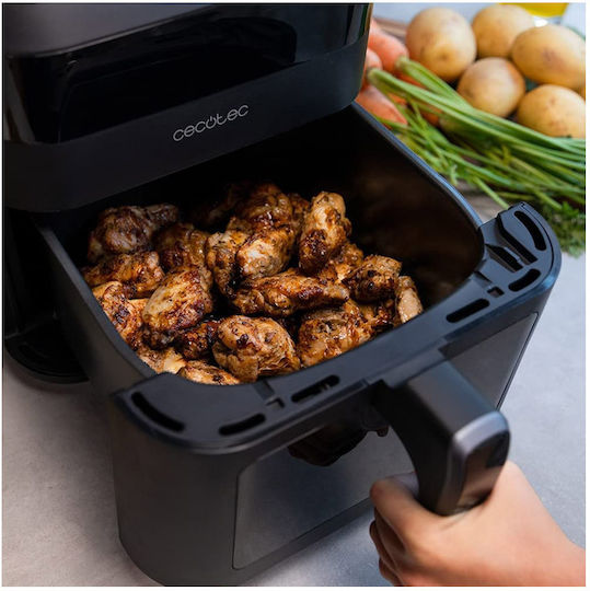 Cecotec Cecofry Experience Window 6000 Air Fryer 6lt Μαύρο