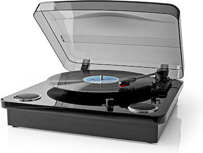 Nedis TURN300BK TURN300BK Turntables with Preamp and Built-in Speakers Black