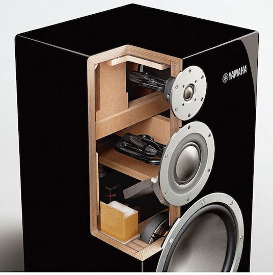 Yamaha NS-5000-BLPN-L Left Ηχείο Hi-Fi Βιβλιοθήκης 600W 3 Δρόμων Π39.5xΒ38.1xΥ69εκ. Μαύρο