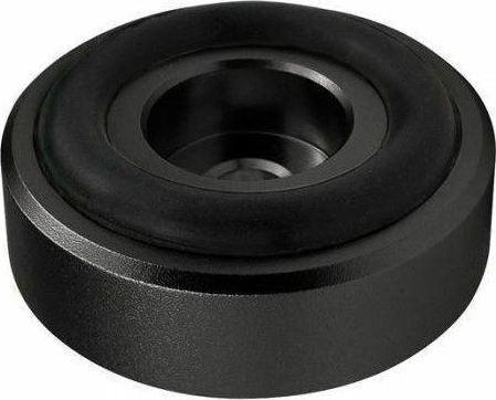 Dynavox Aluminium Midi Isolation Pads 4 Piece Set in Black Colour