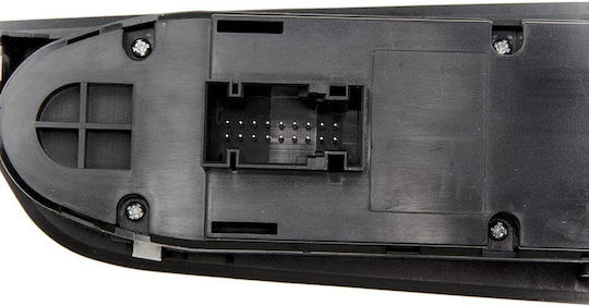 NTY Fensterheberschalter Auto für BMW E90 / E91 / Serie 3 18pin Schwarz