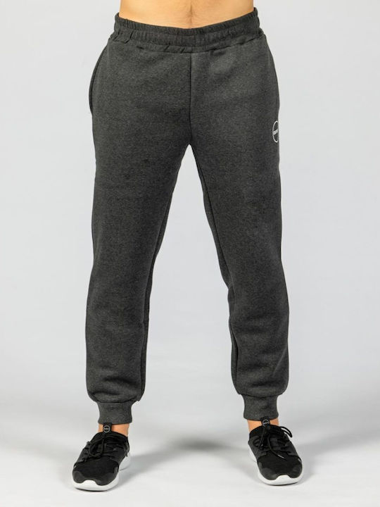Herren-Sweatpants mit Gummizug Charcoal