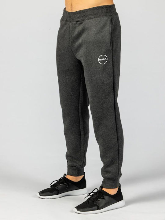 Herren-Sweatpants mit Gummizug Charcoal