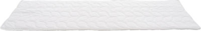 HomeMarkt Semi Double Foam Mattress Topper with Elastic Straps 110x190x2cm