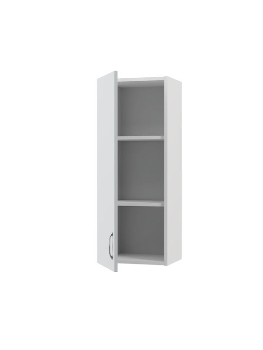 Modest Wall Cabinet Gray L35xW30xH92cm